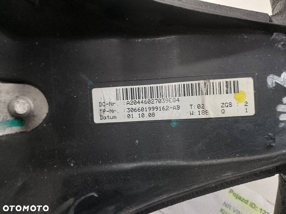 KIEROWNICA Z PODUSZKĄ MERCEDES-BENZ KLASA C W204 A20446027039 - 9