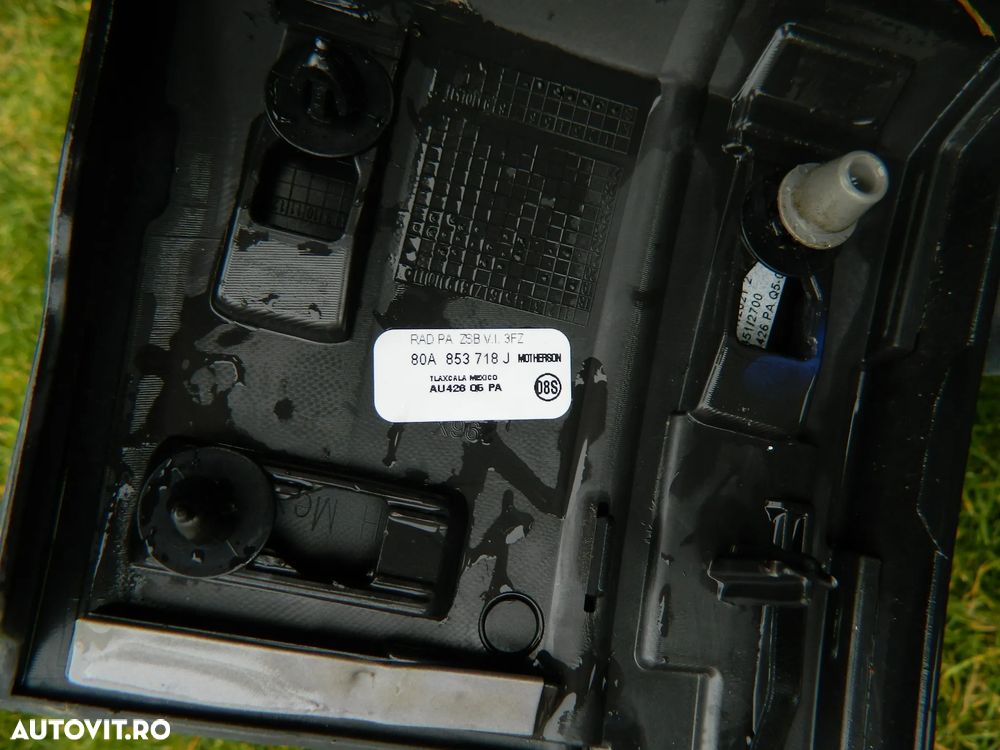 Bandou ornament aripa dreapta fata  Audi Q5 S Line Facelift model 2020-2023 cod 80A853718J - 5