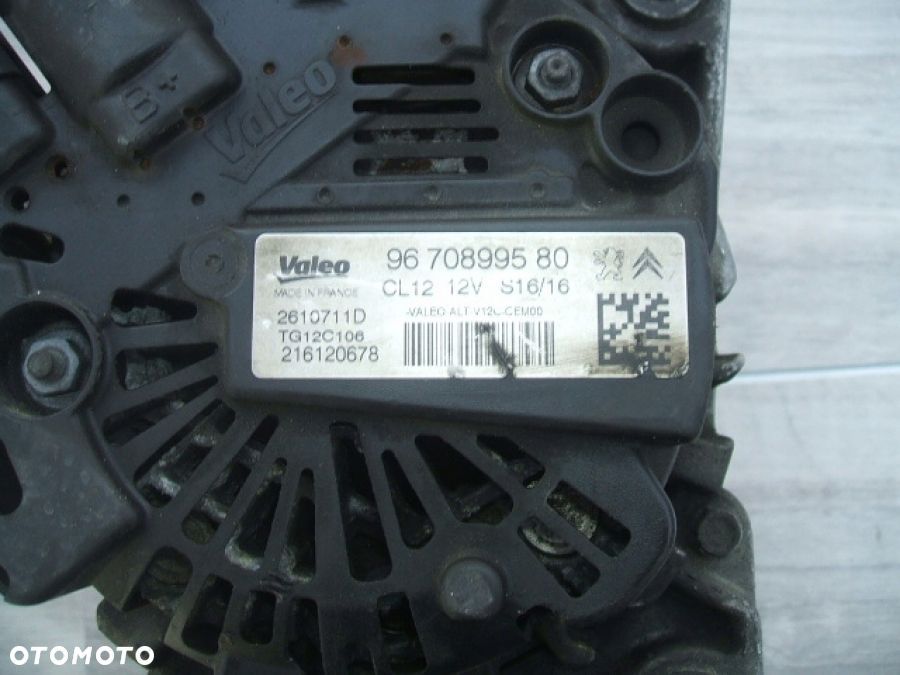 CITROEN PEUGEOT 208 2008 1.0 1.2VTI THP ALTERNATOR 9670899580 - 6