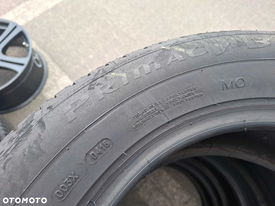 245/55R17 102W Michelin Primacy 3  komplet lato KL81 Bmw E65 Merc W221 - 5