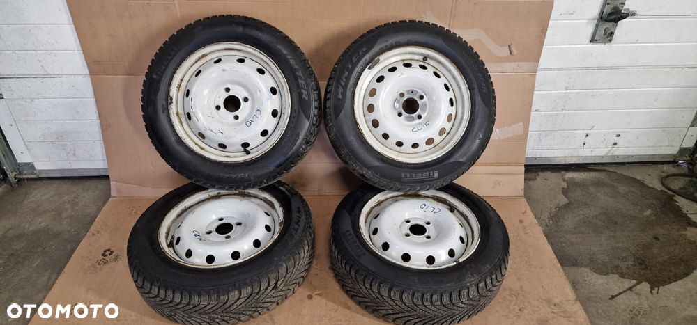 4X Felga stalowa Renault Clio III 4x100 6J 15 H2 185/65 ET45 R15 - 1