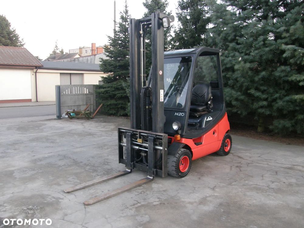 Linde H20T-03 TRIPLEX 5,5m przesuw pozycjoner - 7