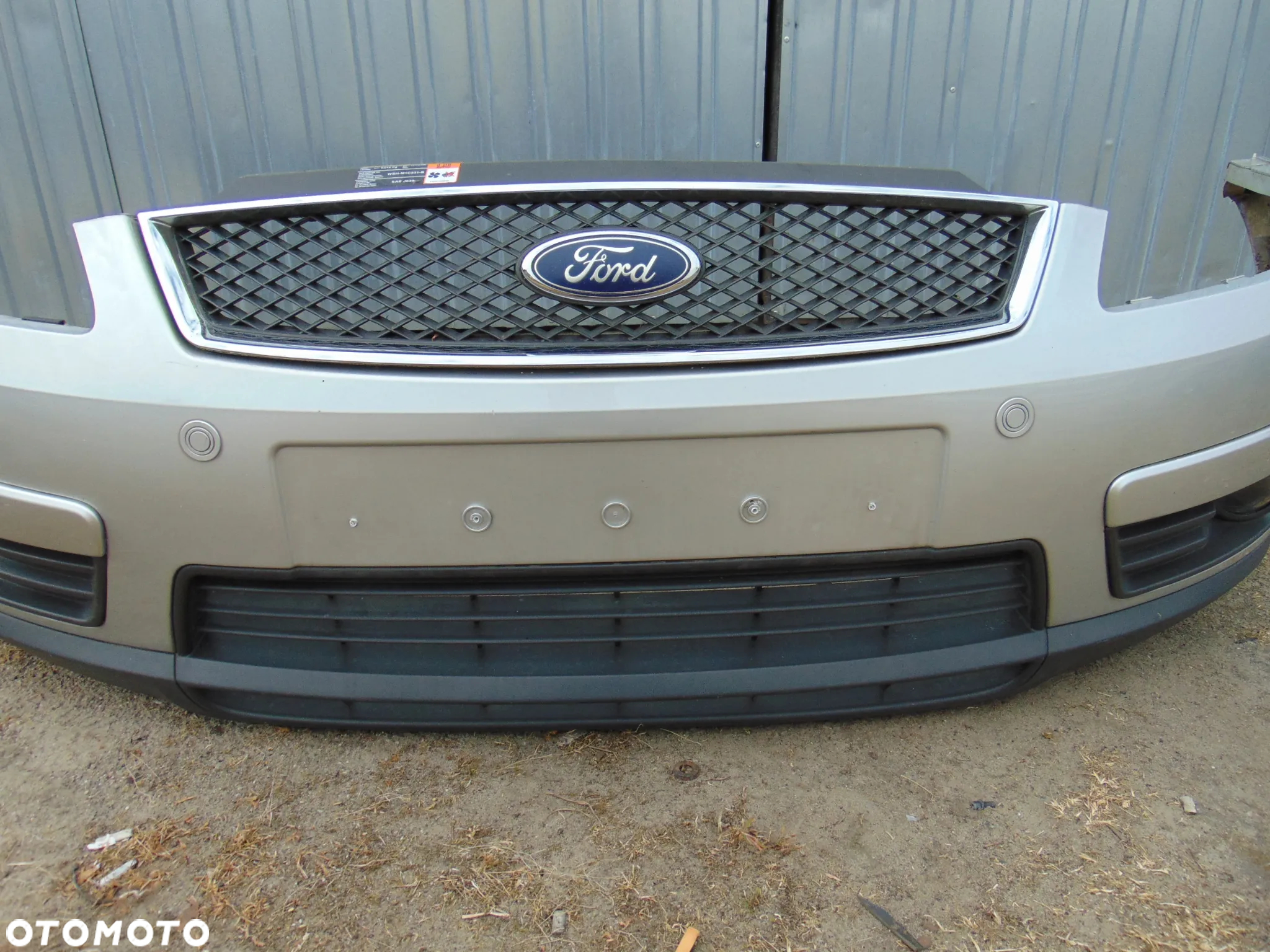 ORYGINAŁ zderzak przedni przód grill atrapa lakier 03 PDC Ford C-Max I 03-06r - 7