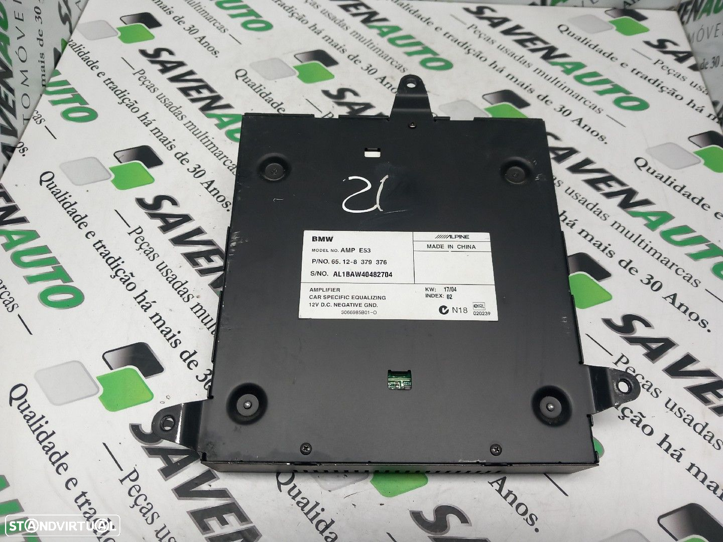 Módulo Som / Amplificador / Rádio Bmw X5 (E53) - 2