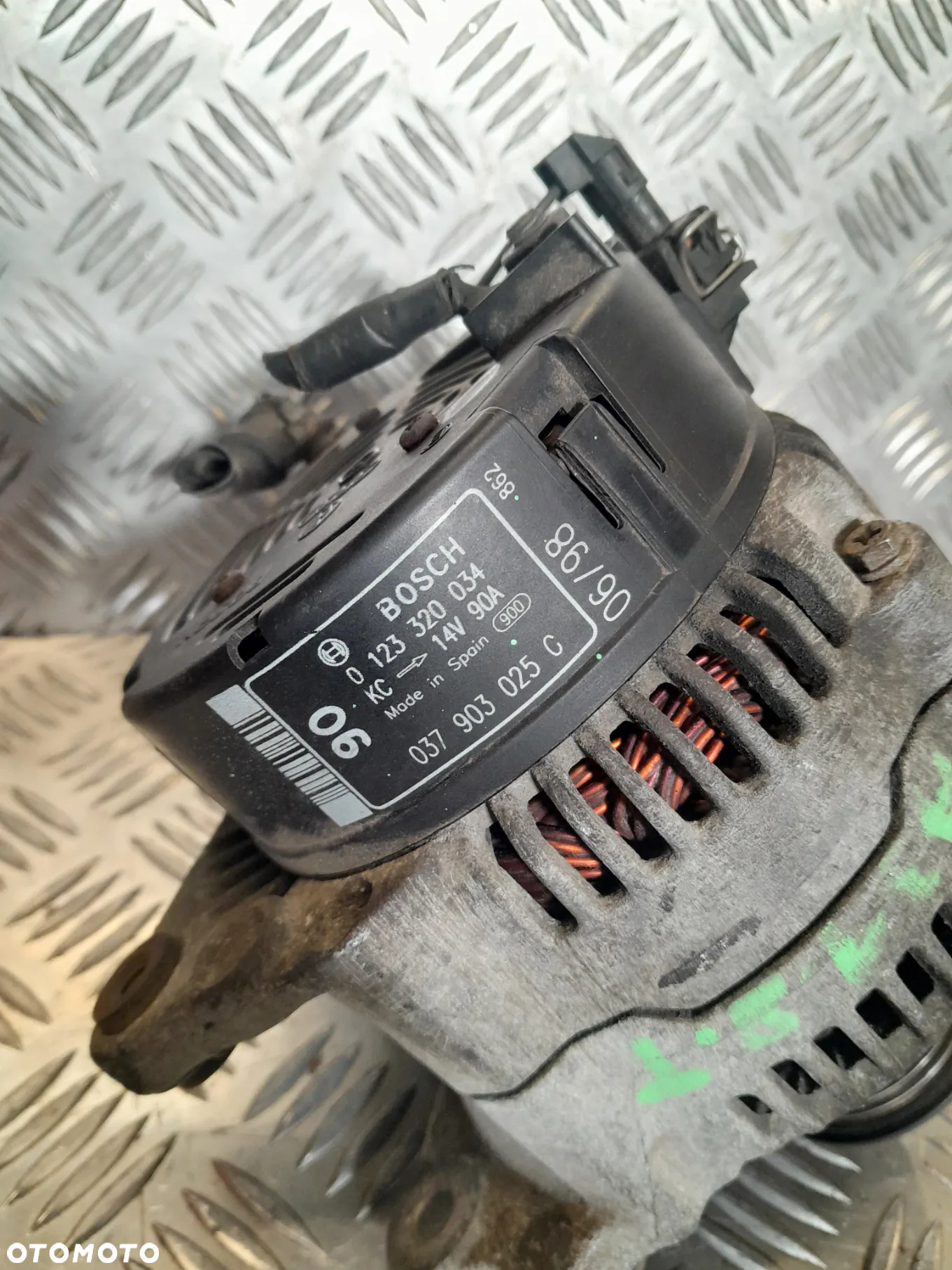 Alternator 90A VW Golf IV Audi A3 8L 96-03r. 1.8 Turbo 037903025C - 6
