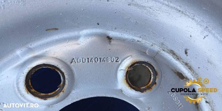 Janta cu anvelopa A0014014802 235/65/R16C 6.5Jx16H2 ET62 Mercedes-Ben - 3