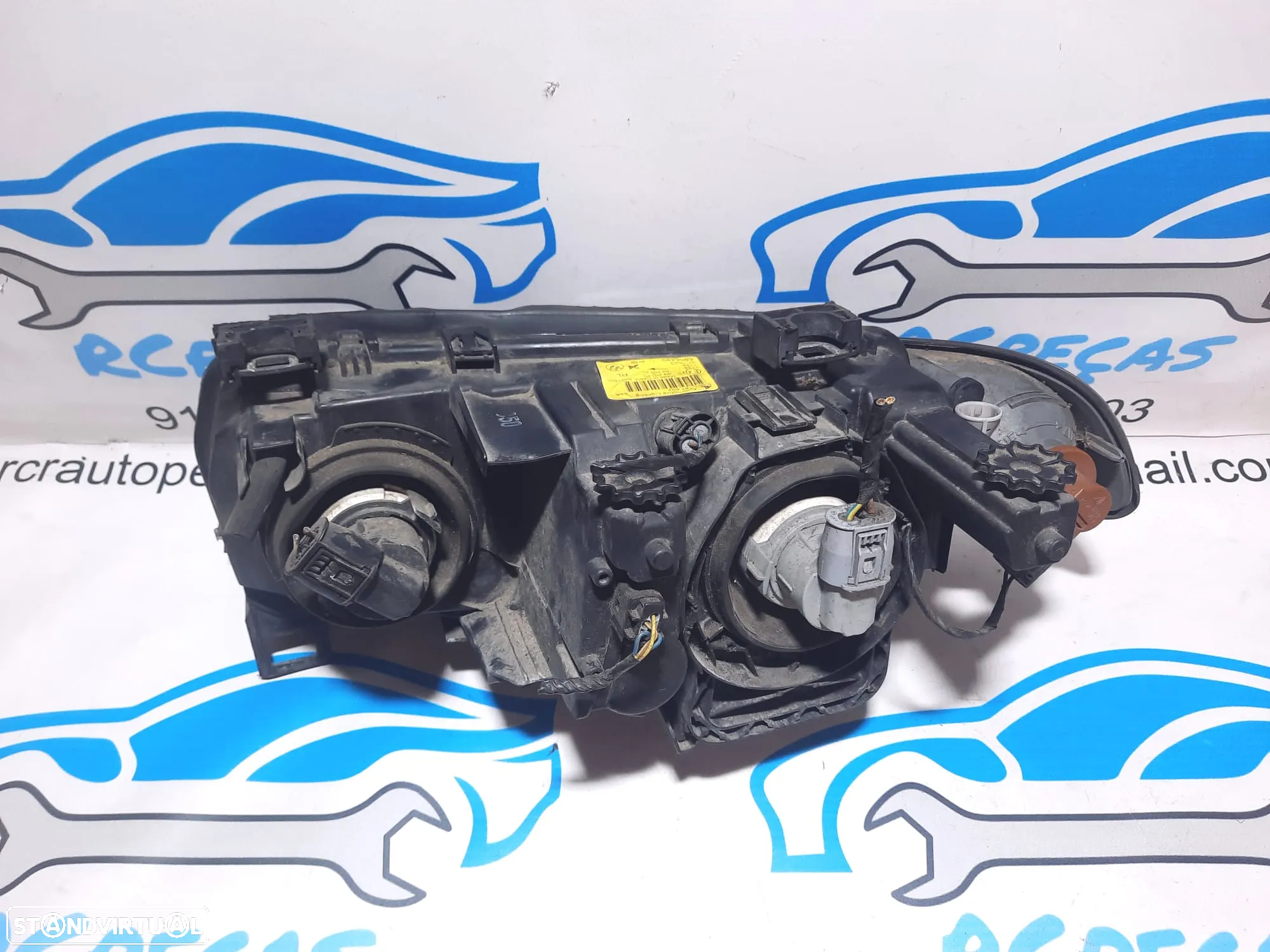 OTICA OTICAS DIREITA ORIGINAL BMW SERIE 3 E46 COMPACT 63126901970 OPTICA OPTICAS FAROL FAROIS - 5