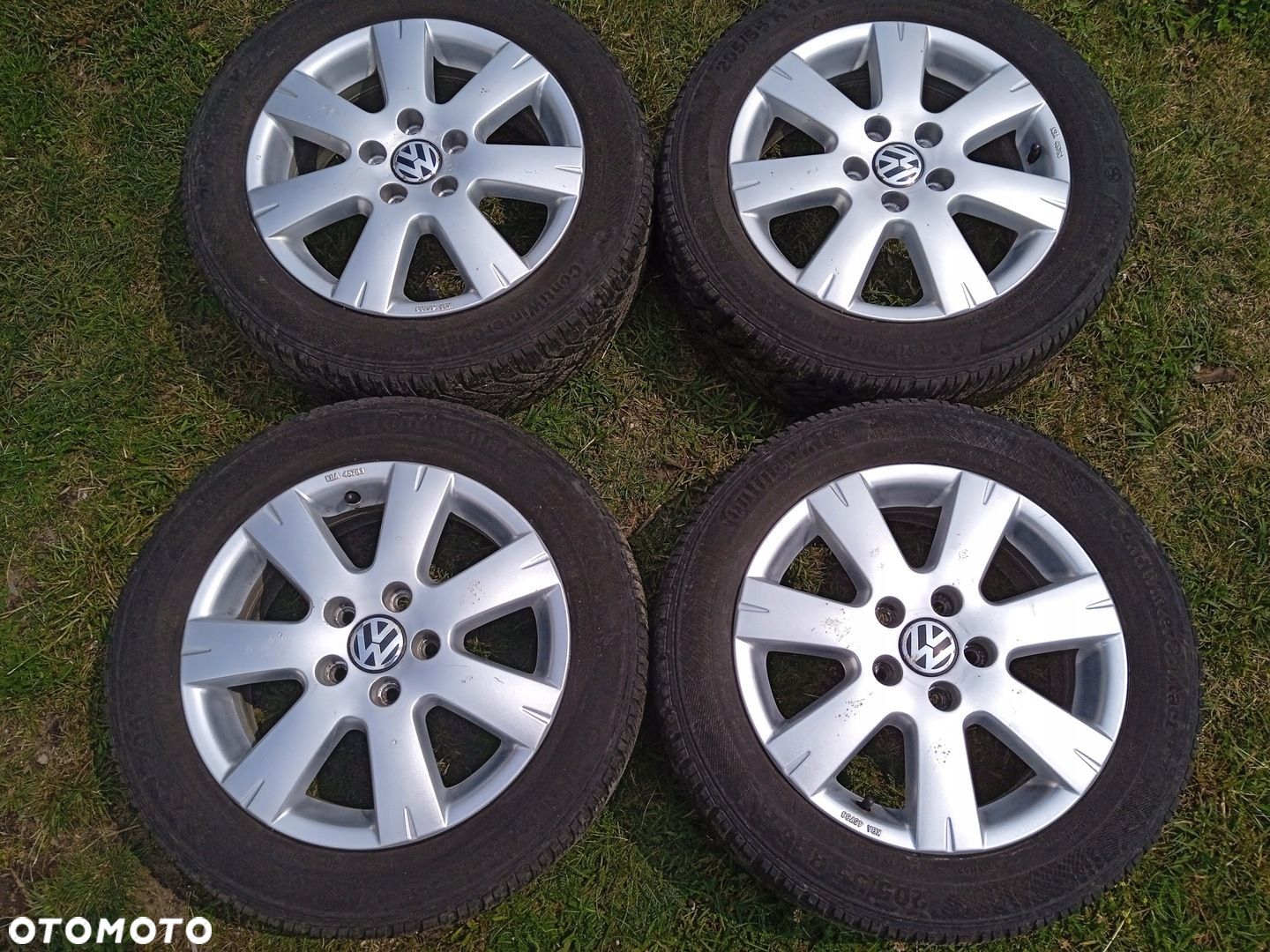 Felgi aluminiowe 5x112 VW Touran Skoda Octavia SuperB Golf 5 6 Opony et50 - 1