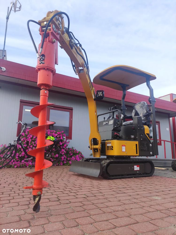 NEX Minikoparka z kabiną ogrzewaną N12 Yanmar Power - 14