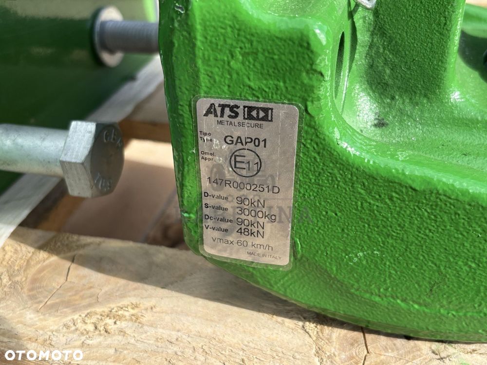 Zaczep Piton Fix w 33cm ATS Automatyczny GAP01 HAN35795 147R000251D - 6