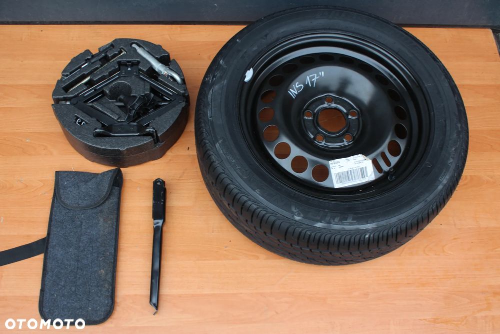KOŁO ZAPASOWE ZESTAW NAPRAWCZY OPEL INSIGNIA A 225/55 R17 5x120 IS41 BRIDGESTONE - 1