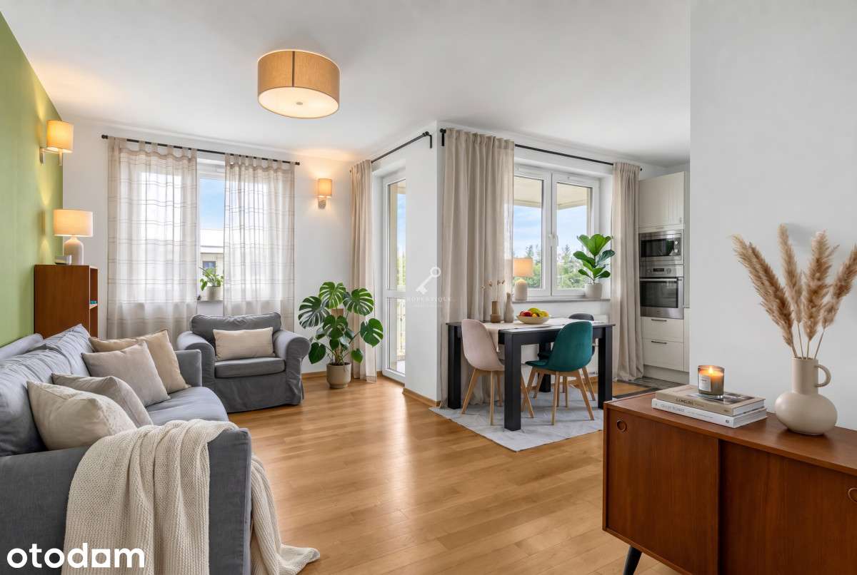 Przestronne mieszkanie w sąsiedztwie lasu 88m²