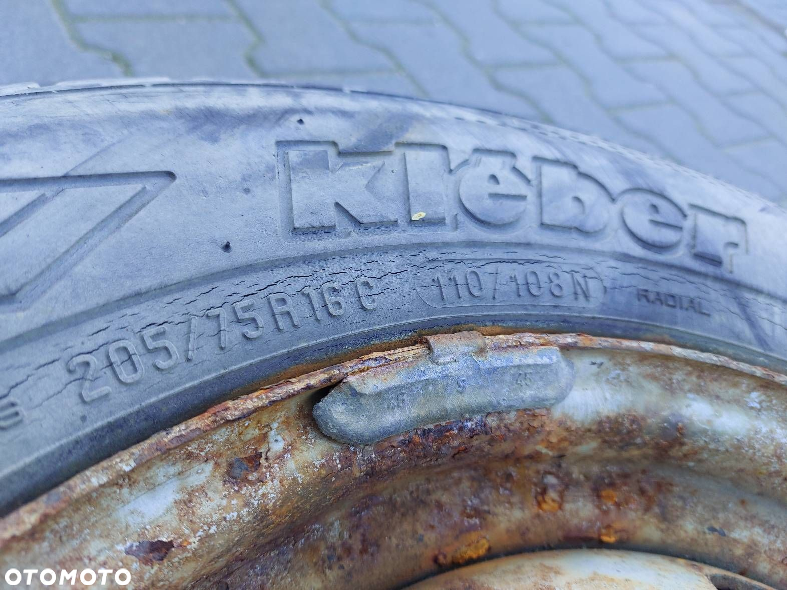 KOŁO FELGA OPONA ZAPAS 5x139,7 6Jx16 FI95 205/75R16C DAEWOO LUBLIN III - 3