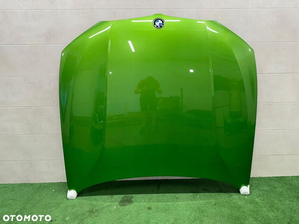 BMW 3 G20 G21 MASKA POKRYWA SILNIKA KOLOR P7V JAVA GREEN II METALLIC - 2