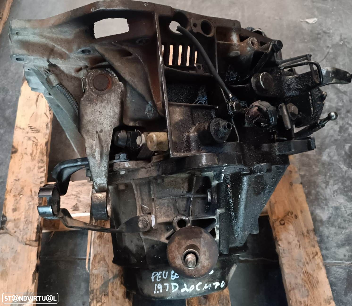 CAIXA DE VELOCIDADES PEUGEOT 306 CITROEN ZX XSARA 1.9TD 20CM70 - 1