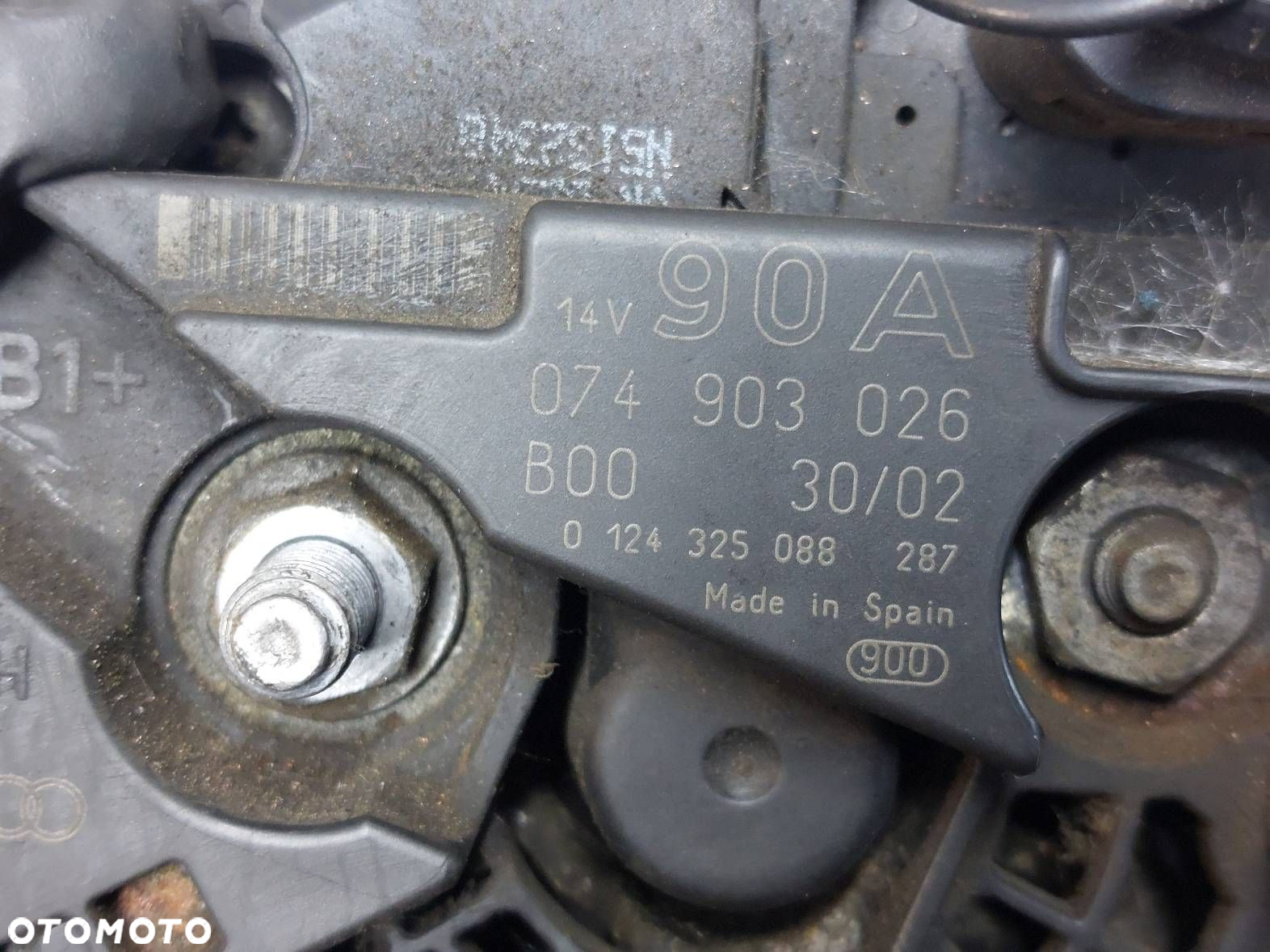 ALTERNATOR VOLKSWAGEN LT 46 2.8 TDI 074903026 - 6