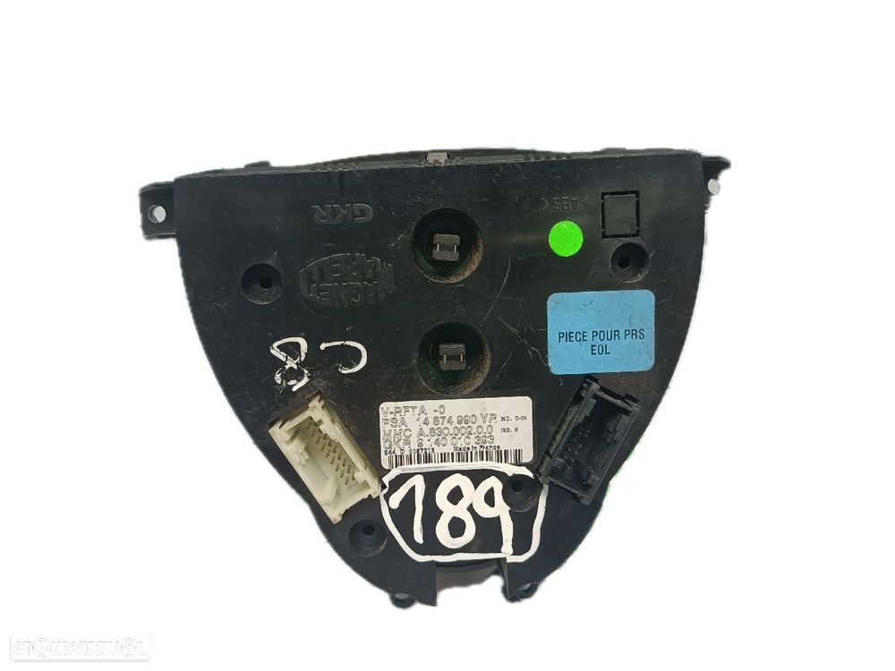 Comando / Botão De Sofagem / Climatronic Citroën C8 (Ea_, Eb_) - 2