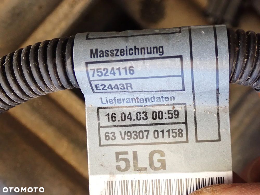 SILNIK BMW  Z4  2,5  BENZYNA  M54B25 - 5