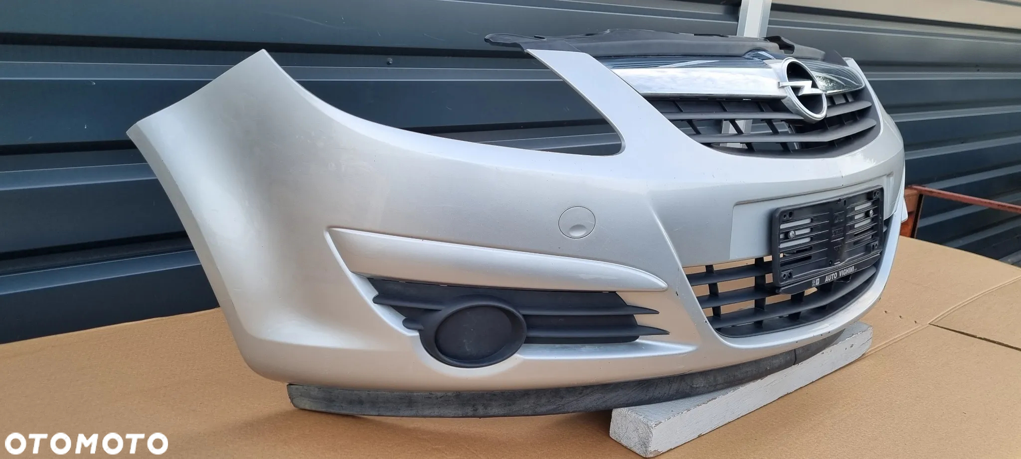 Opel Corsa D 06-10 zderzak przód oryginał MC240 - 6