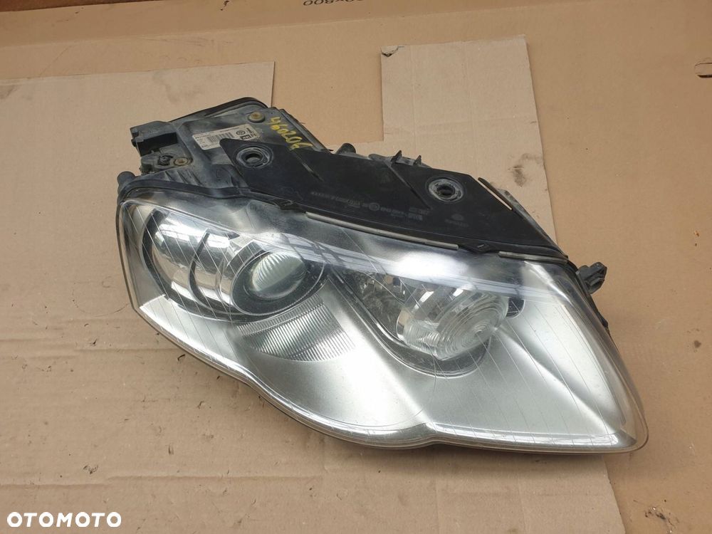 lampa prawa przednia vw passat b6 xenon 3c0941752k kompletna - 2
