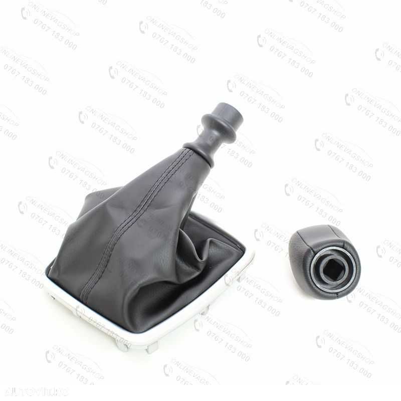 Nuca piele cu manson schimbator Renault Laguna MK3 an 2007-2015 - 8