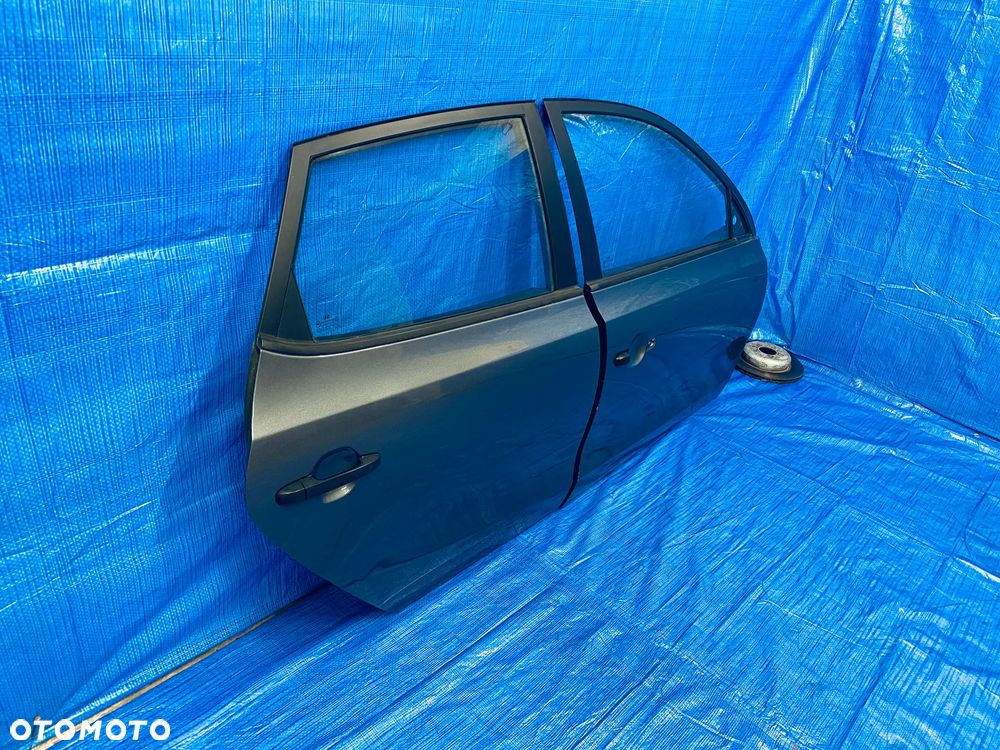 DRZWI PRAWE PRAWY PRZÓD PRZEDNIE TYŁ TYLNE KOMPLETNE HYUNDAI I30 HB 5-DRZWI 07-12R ; SZARE LAKIER 9A ORYGINAŁ EUROPA - 3