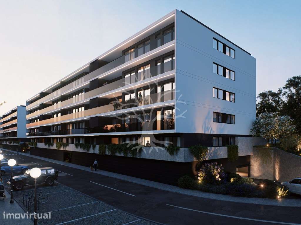 Apartamento T3 em Construção com Varanda e Lugar de Garagem em Fânz... - Grande imagem: 4/14