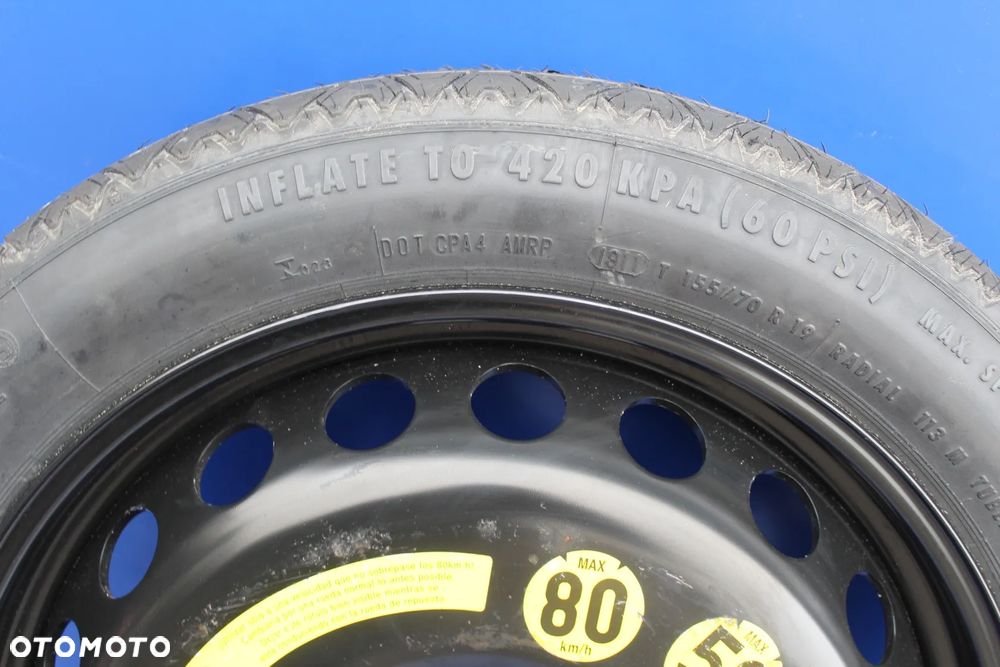 Koło dojazdowe rezerwa zapas 19" Mercedes W216 C216 W221 Lift A2214000202 - 4
