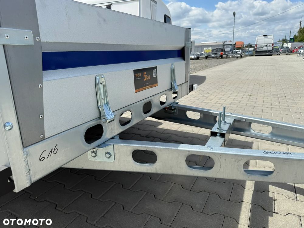 Wiola KRAKUS PLUS 252x134x38cm przyczepa dwie osie przyczepka MOCNA - 5