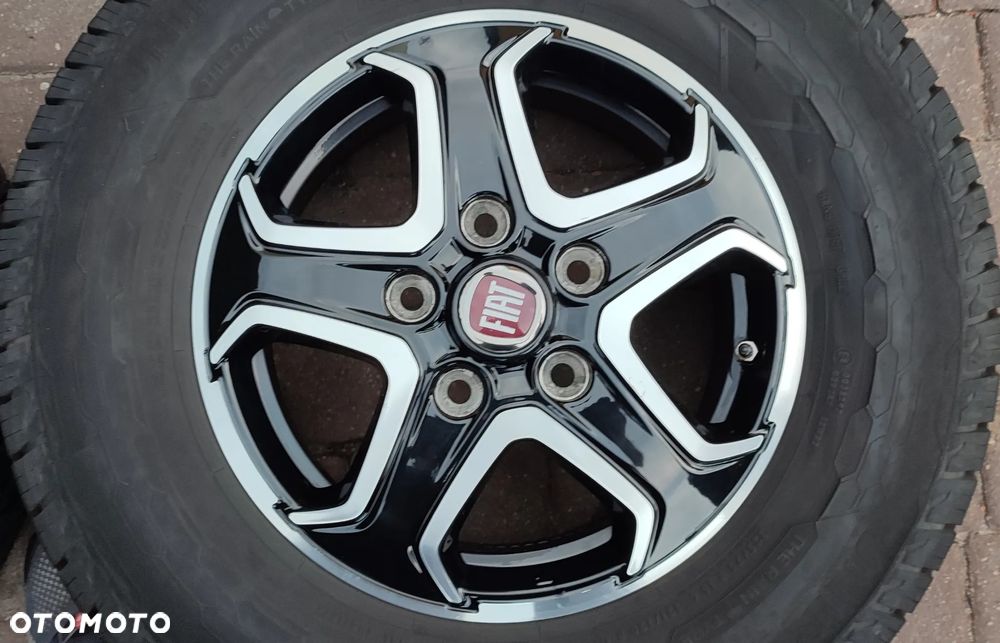 Koła Całoroczne Felgi Aluminiowe Oryg. Fiat Ducato Maxi Peugeot Boxer Citroen Jumper 16 cali 5x130 Ø78,1mm Et68 225/75/16 2022r Bdb !! Starogard Gdański - 6