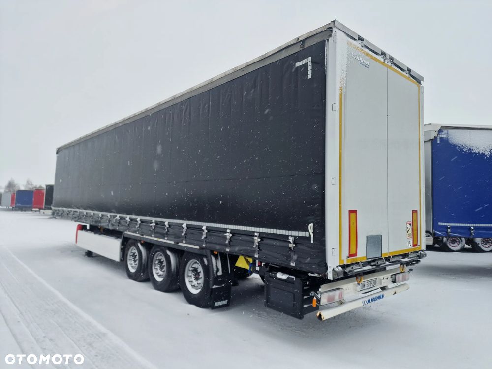 Krone Naczepa FIRANKA - ŁADNA RAMA - SAF - KOSZ PALETOWY