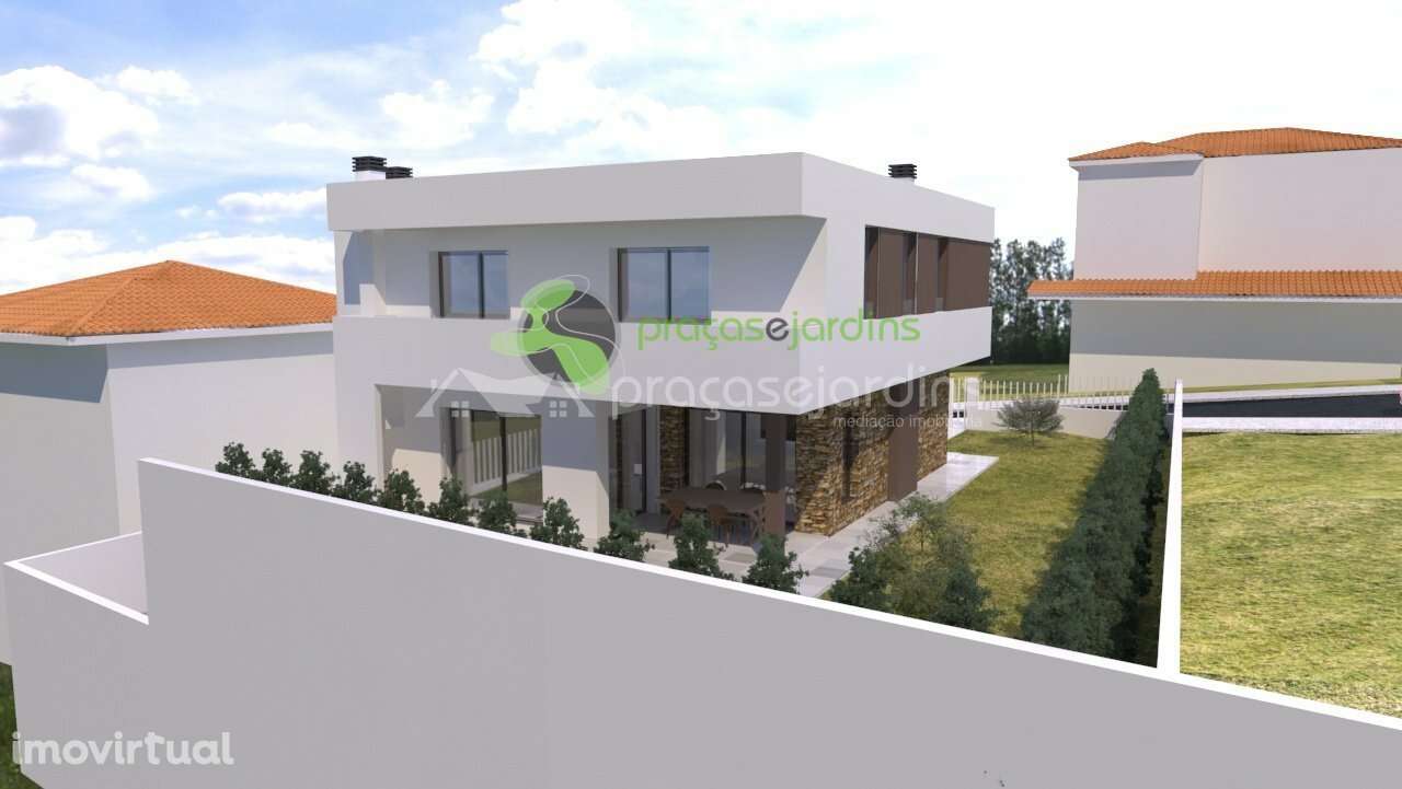 Lote de terreno com projeto aprovado - Moradia T4 - Grande imagem: 2/12