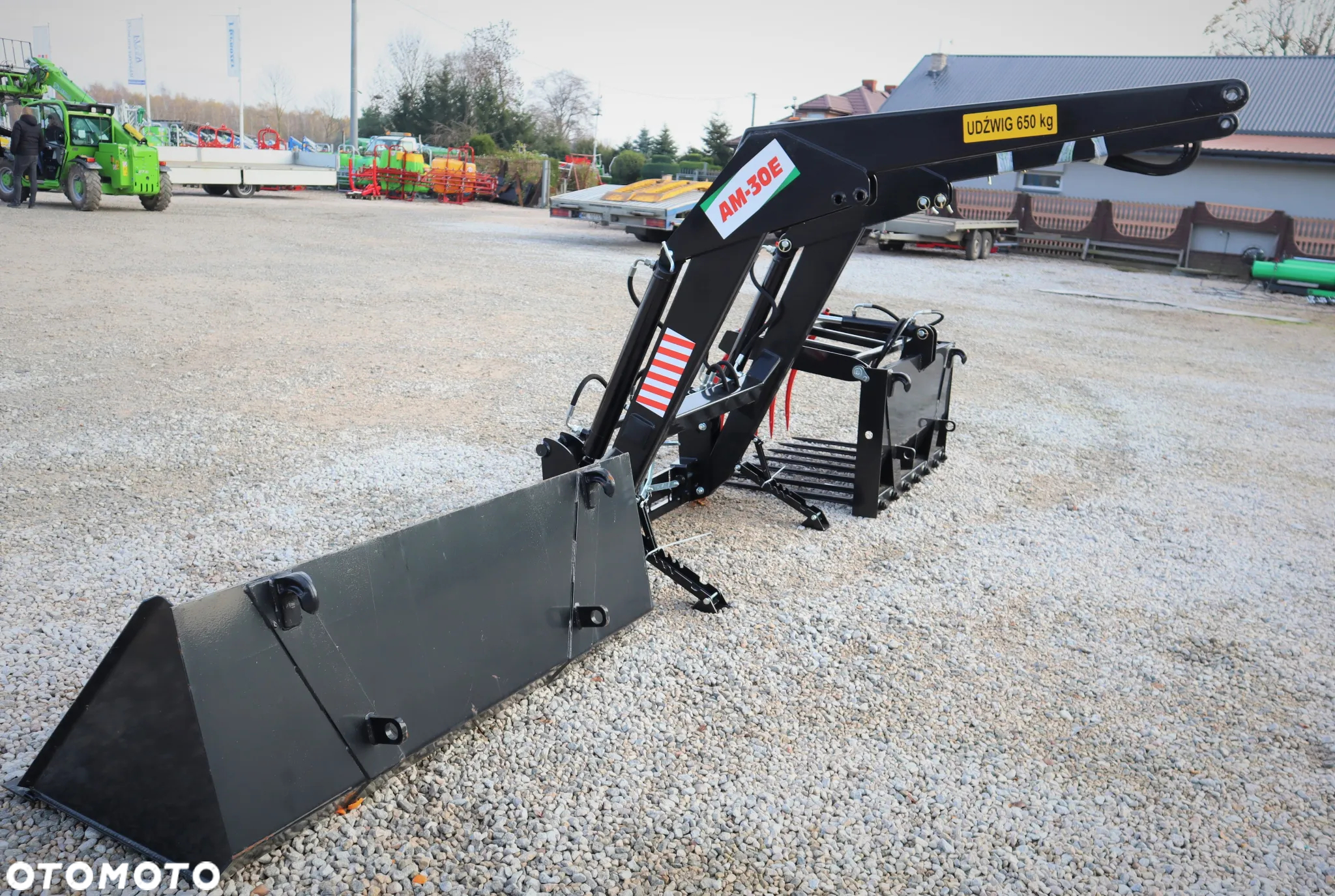 Ładowacz czołowy TUR do ursusa c360 c330 MF zetora AM30E z Agro-Max - 11