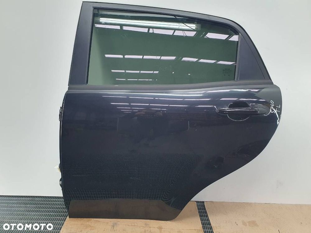 DRZWI TYŁ LEWE LAK SSANGYONG KORANDO 3 III CZARNE KOMPLETNE - 1