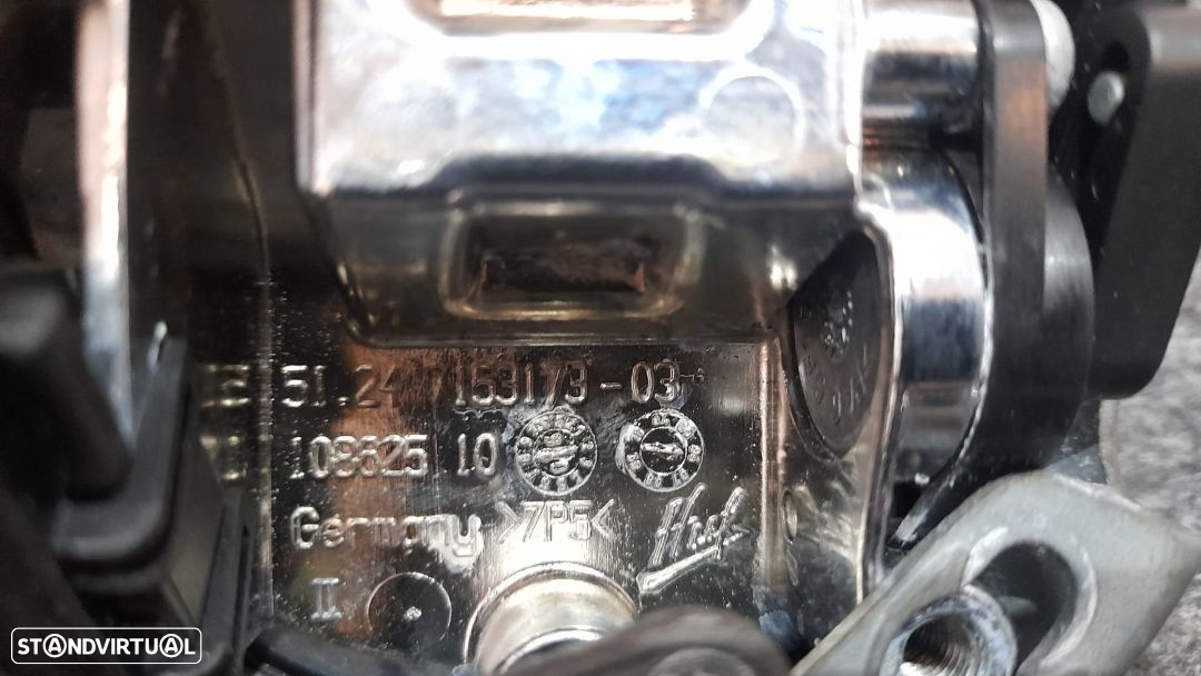 PUNHO BOTÃO FECHO PUXADOR EXTERIOR PORTA MALA TRASEIRA TRÁS 715317303 BMW SERIE 1 E87 - 3