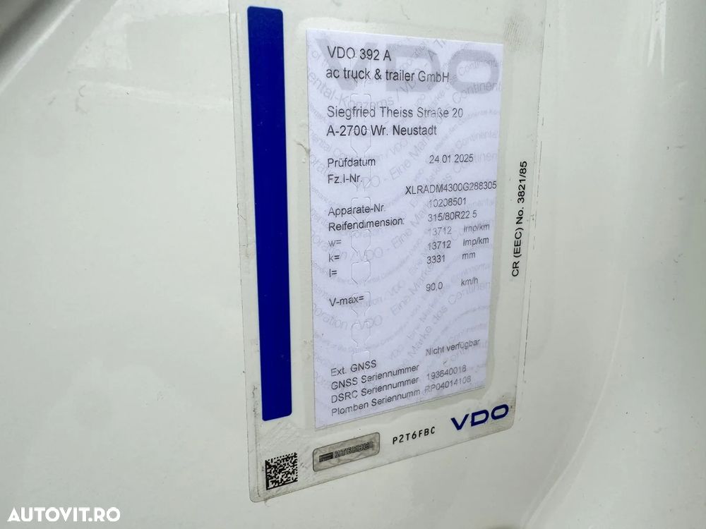 DAF CF480, Basculare trilaterala, factura externa - 40