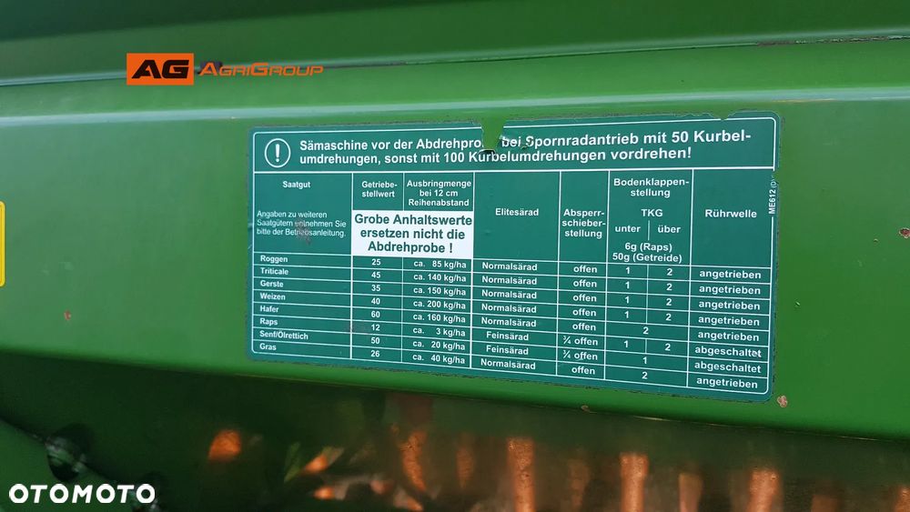 Amazone AD 303 Super KG 3000 Special Talerzowy Agregat Uprawowo Siewny - 18