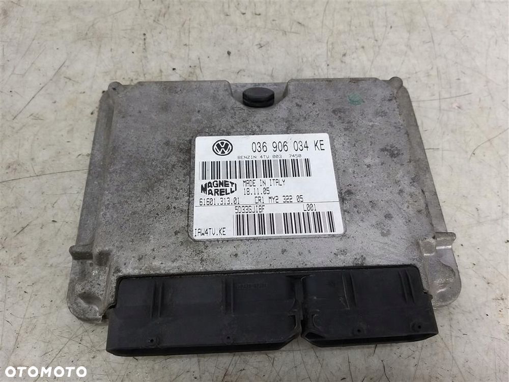 Komputer sterownik silnika SKODA FABIA I 1.4 B 73KM 99-08 MAGNETI MARELLI - 1