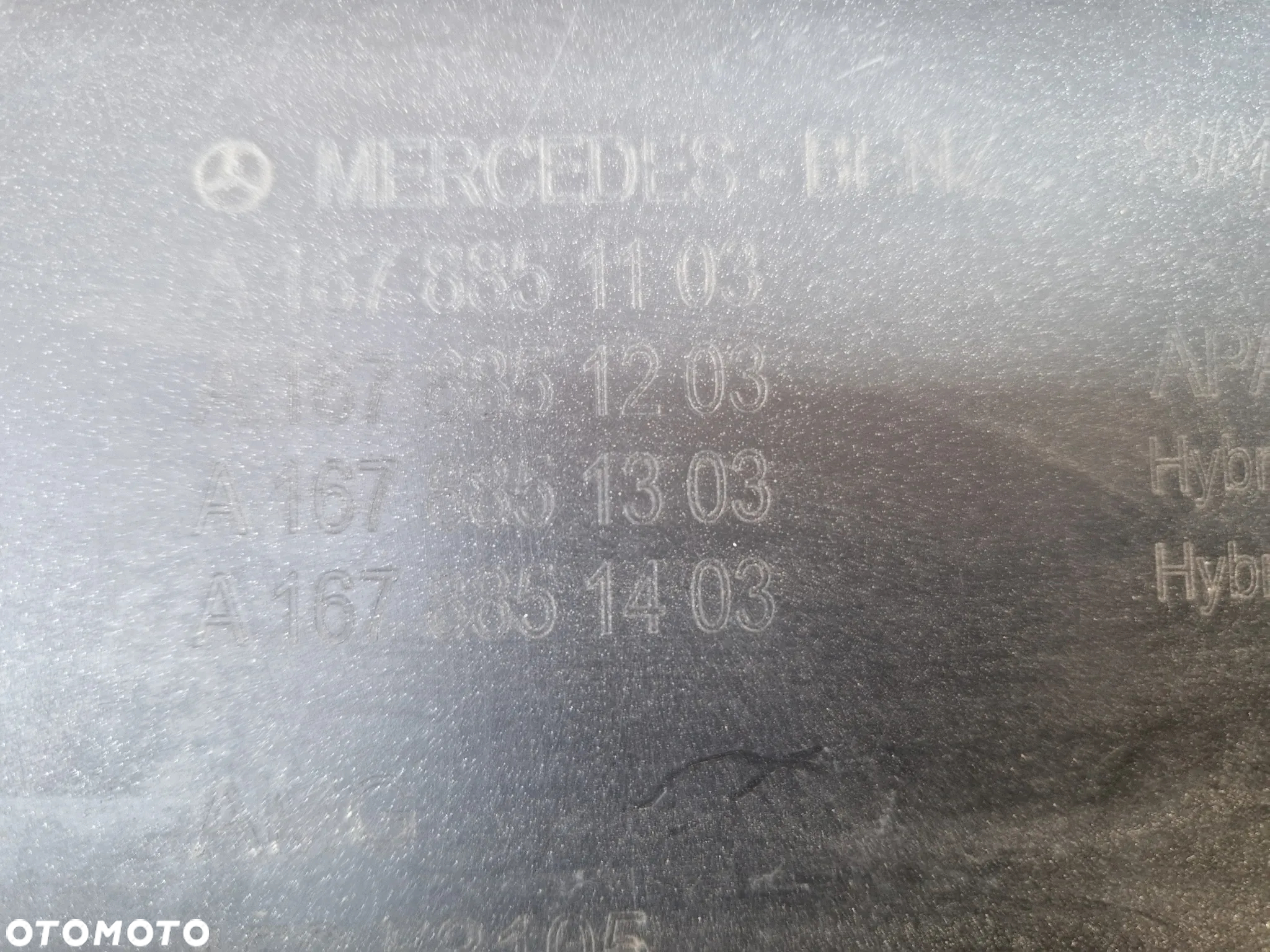 Mercedes GLE II AMG HYBRID zderzak tył tylni A1678851103 - 15