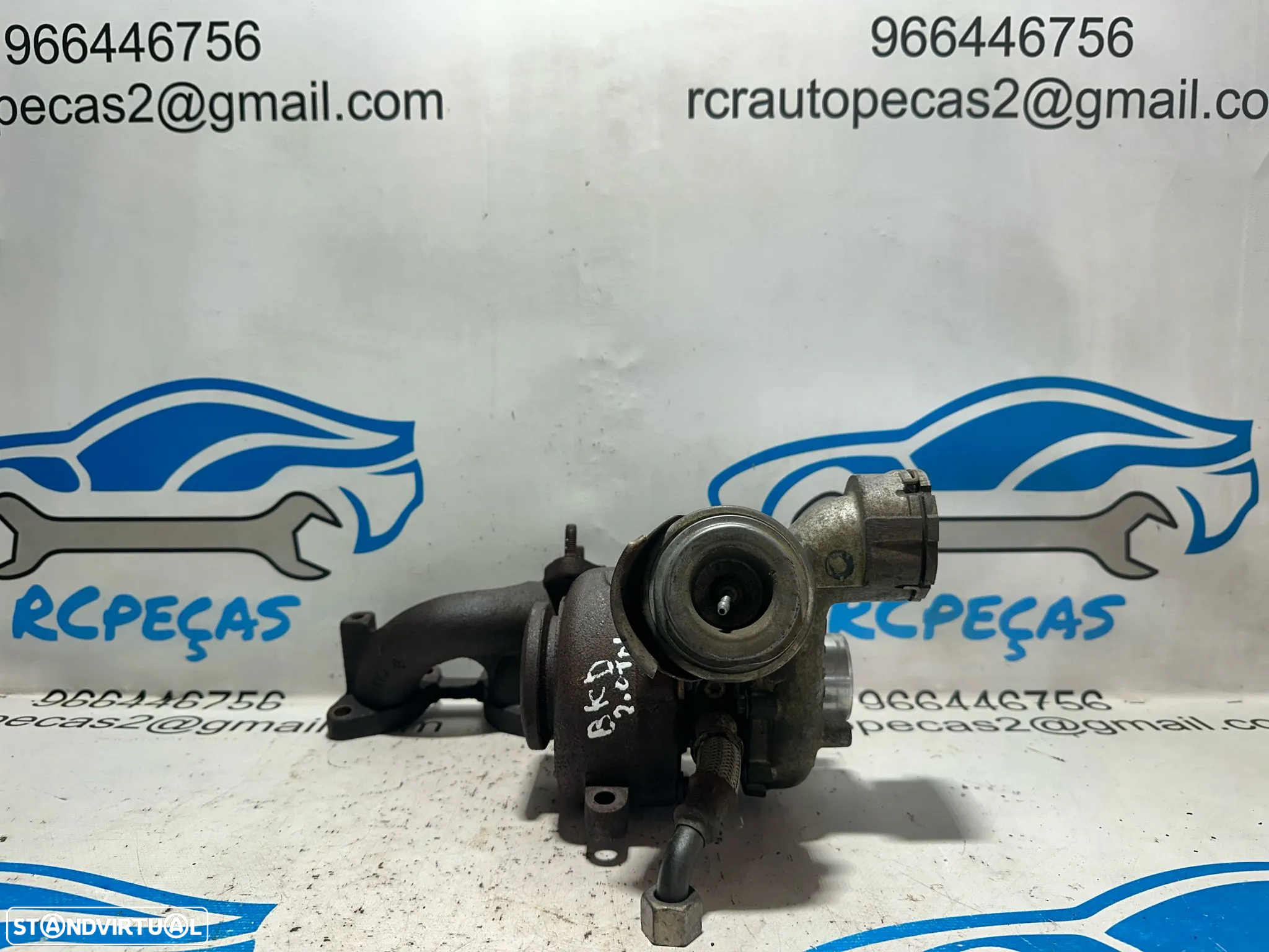 .Turbo Original VW VAG Audi 2.0 TDi BKD BKP 140cv Garrett GT1749VA 724930 / 03G 253 010 J - 7