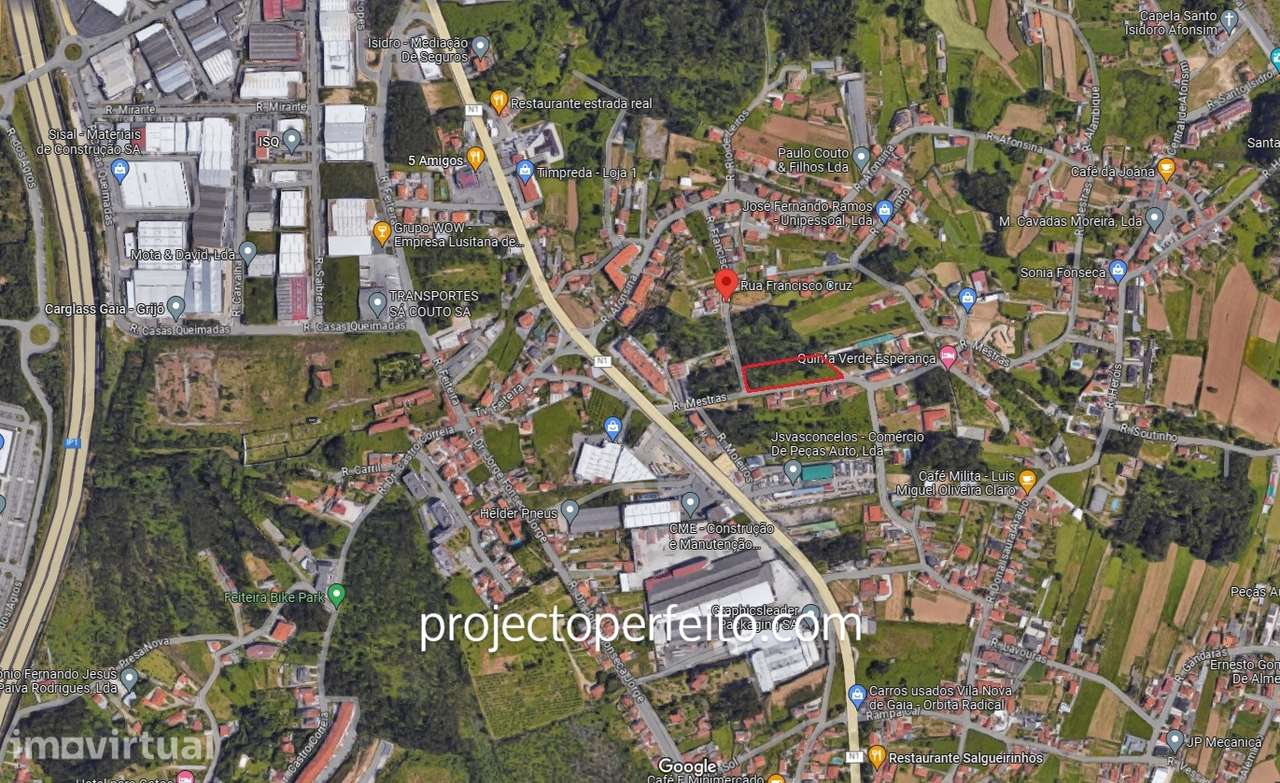 Lote de Terreno  Venda em Pedroso e Seixezelo,Vila Nova de Gaia - Grande imagem: 5/7