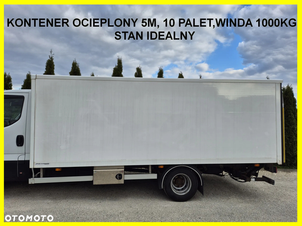 Kontener izoterma 10 palet Winda 1000kg 2016 rok,  Niski, Iveco 70, Stan idealny!