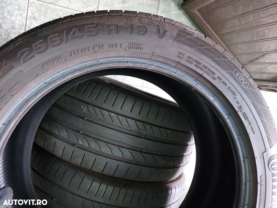 4 anvelope 255/45 R19 Continental de vara - 6