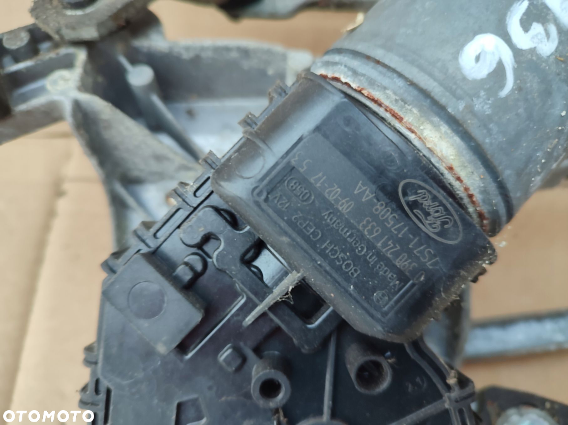 Mechanizm silniczek wycieraczek przód FORD MONDEO MK4 EUROPA ORYGINAŁ - 8