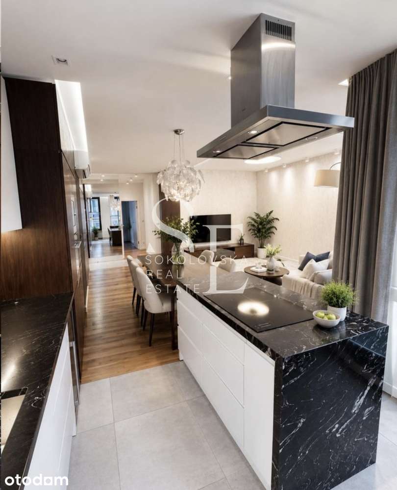 Luksusowy 3-pokojowy apartament na Powiślu