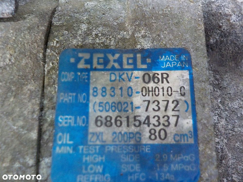 TOYOTA AYGO SPRĘŻARKA KLIMATYZACJI 88310-0H010-C - 2