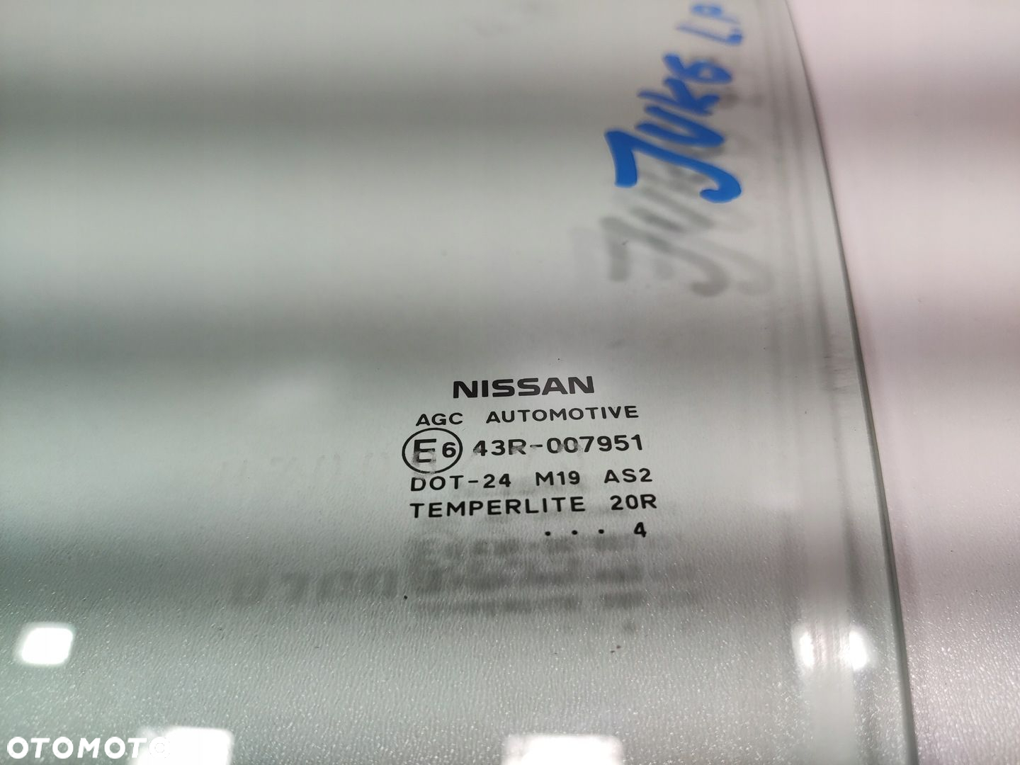SZYBA DRZWI LEWA PRZÓD PRZEDNIA NISSAN JUKE I F15 2014-2019 LIFT - 3