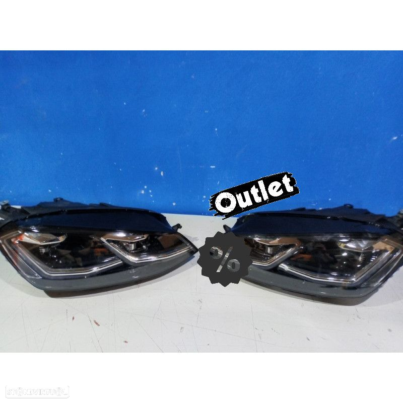 R012837C3 FAROIS PARA VOLKSWAGEN VW GOLF 7 12-17 DRL DINAMICOS PRETO LOOK 7.5 R - 4