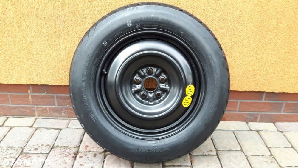 TOYOTA RAV 4 2016 KOŁO DOJAZDOWE ZAPAS 165/80 D17 - 1