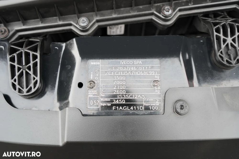 Iveco DAILY 35-140 / BASCULATOR SPATE / DUBLU / MANUAL - 35